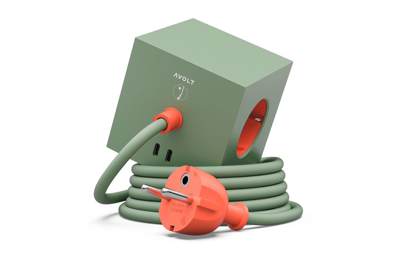 SQUARE 1 / USB-C & MAGNET - BAUHAUS ARCHIVE ilgintuvas