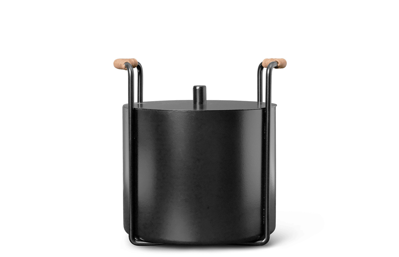 PORT malkų uždegimo ir pelenų kibiras