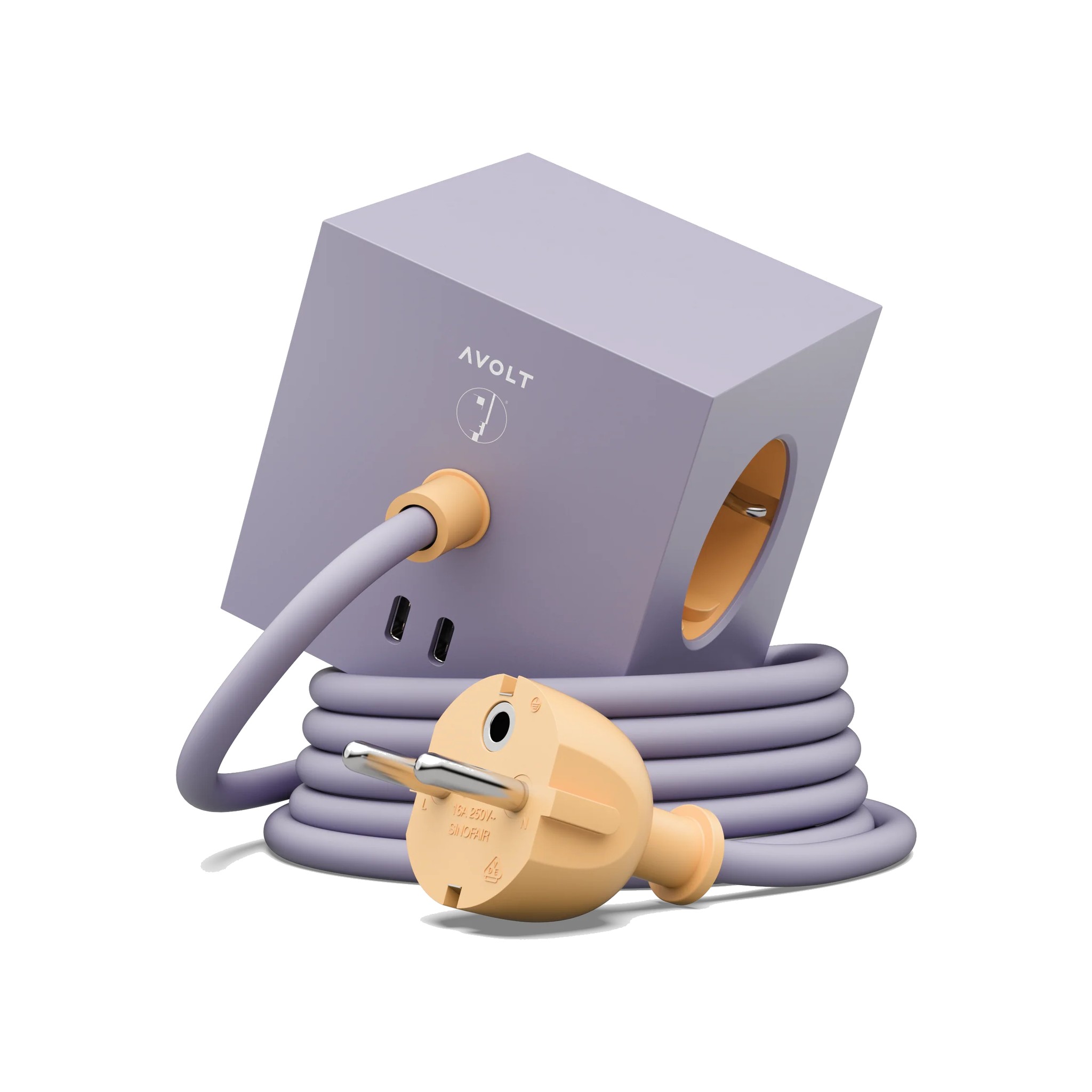SQUARE 1 / USB-C & MAGNET - BAUHAUS ARCHIVE ilgintuvas, 1.8 m
