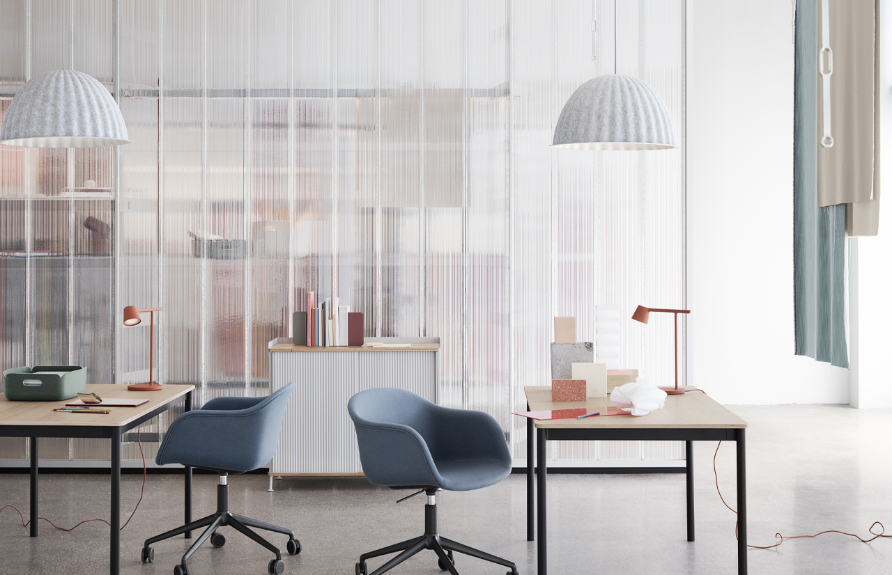 UNDER THE BELL Pendant Lamp, Ø 55cm | Ø 55 cm | melange white | 21363