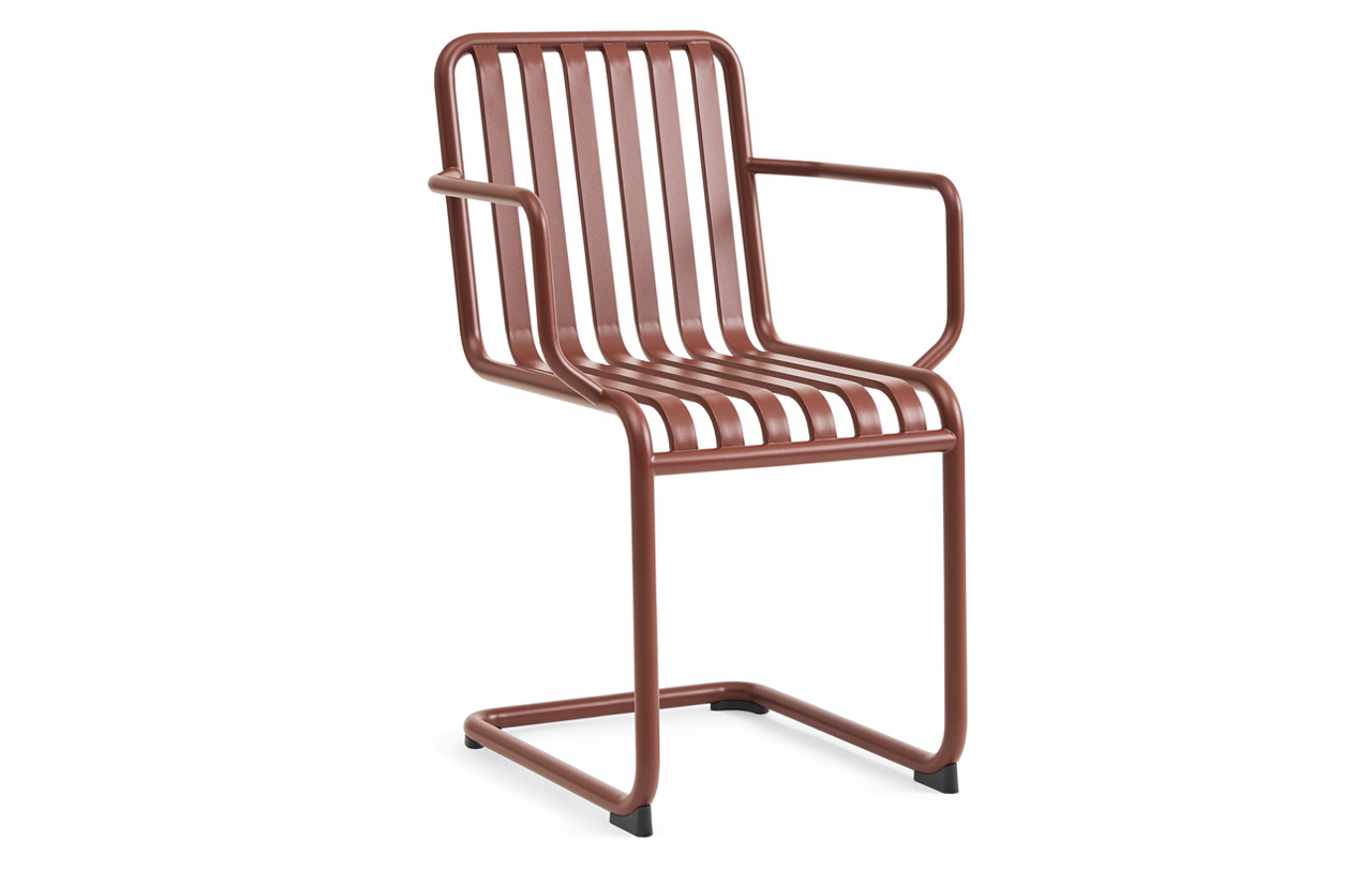 PALISSADE CANTILEVER kėdė su porankiais