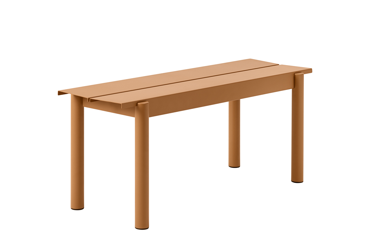 LINEAR STEEL Bench, 110 x 39cm