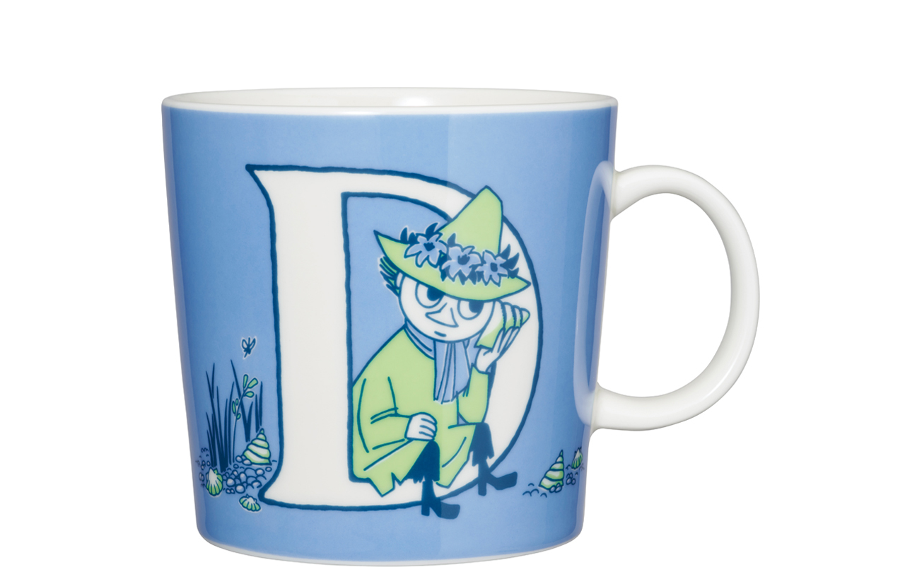 MOOMIN ABC puodelis, D