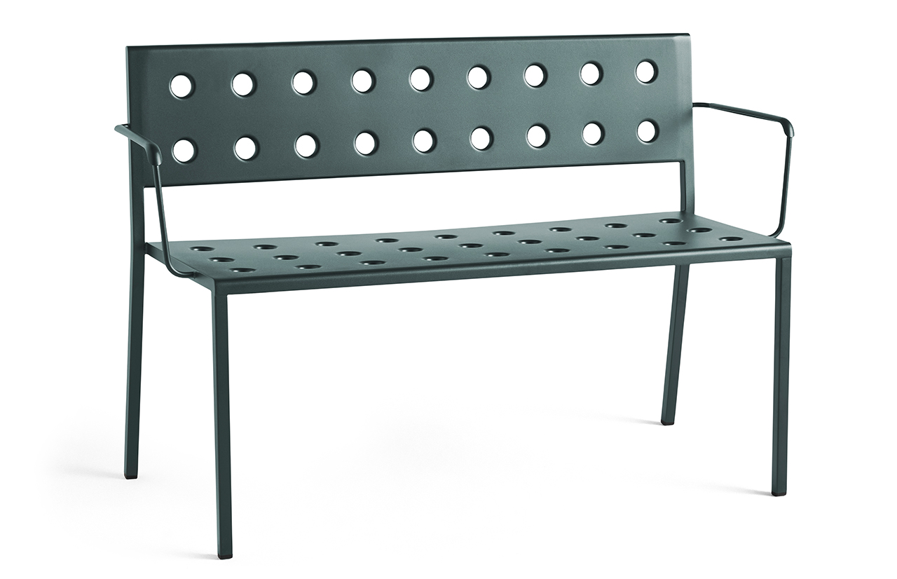 BALCONY LOUNGE Bench with Armrests