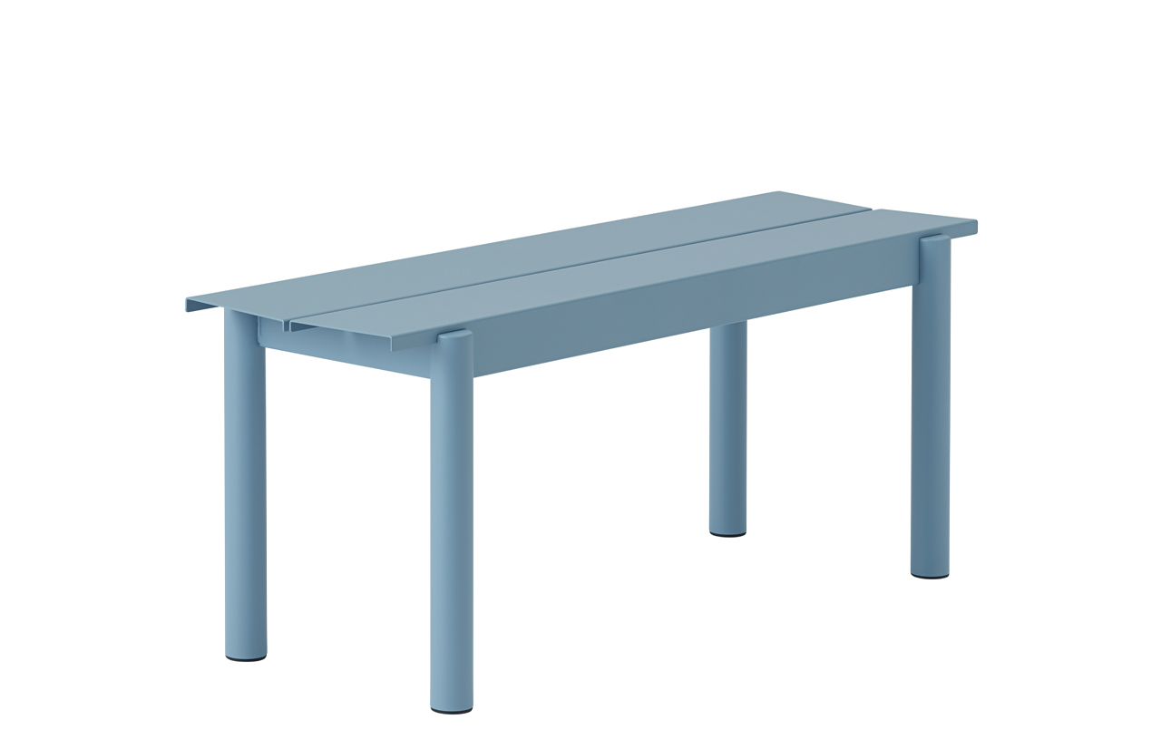 LINEAR STEEL Bench, 110 x 39cm