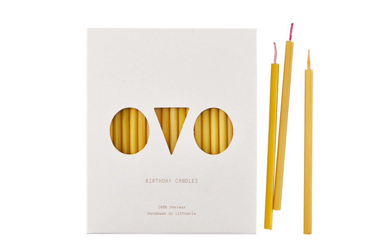 BIRTHDAY candle set, 20 pcs.