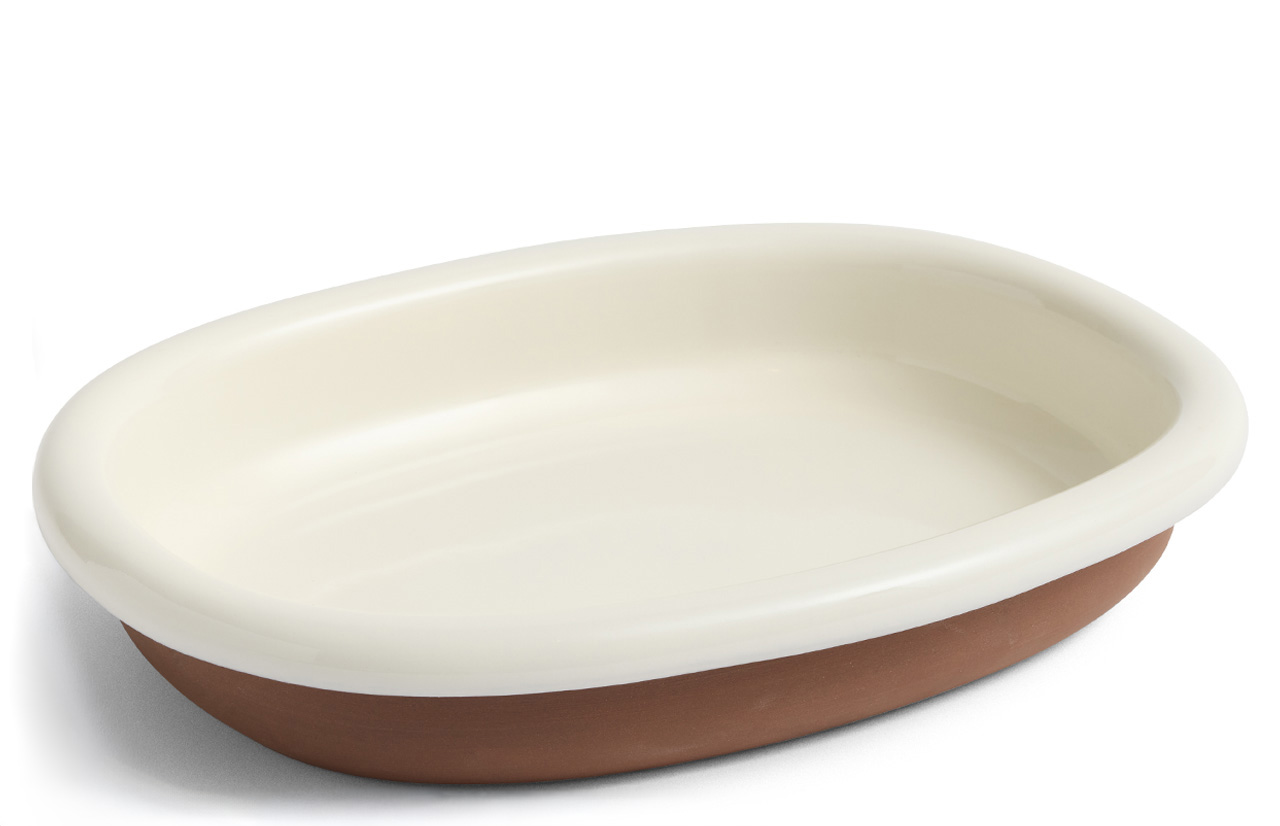 BARRO OVAL serviravimo indas, L