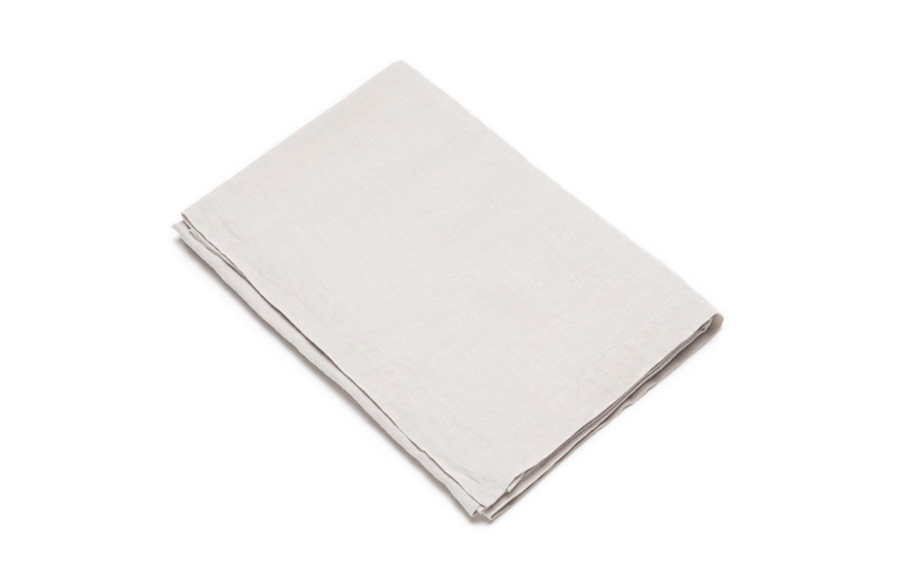 STONE WASHED tablecloth round, Ø137