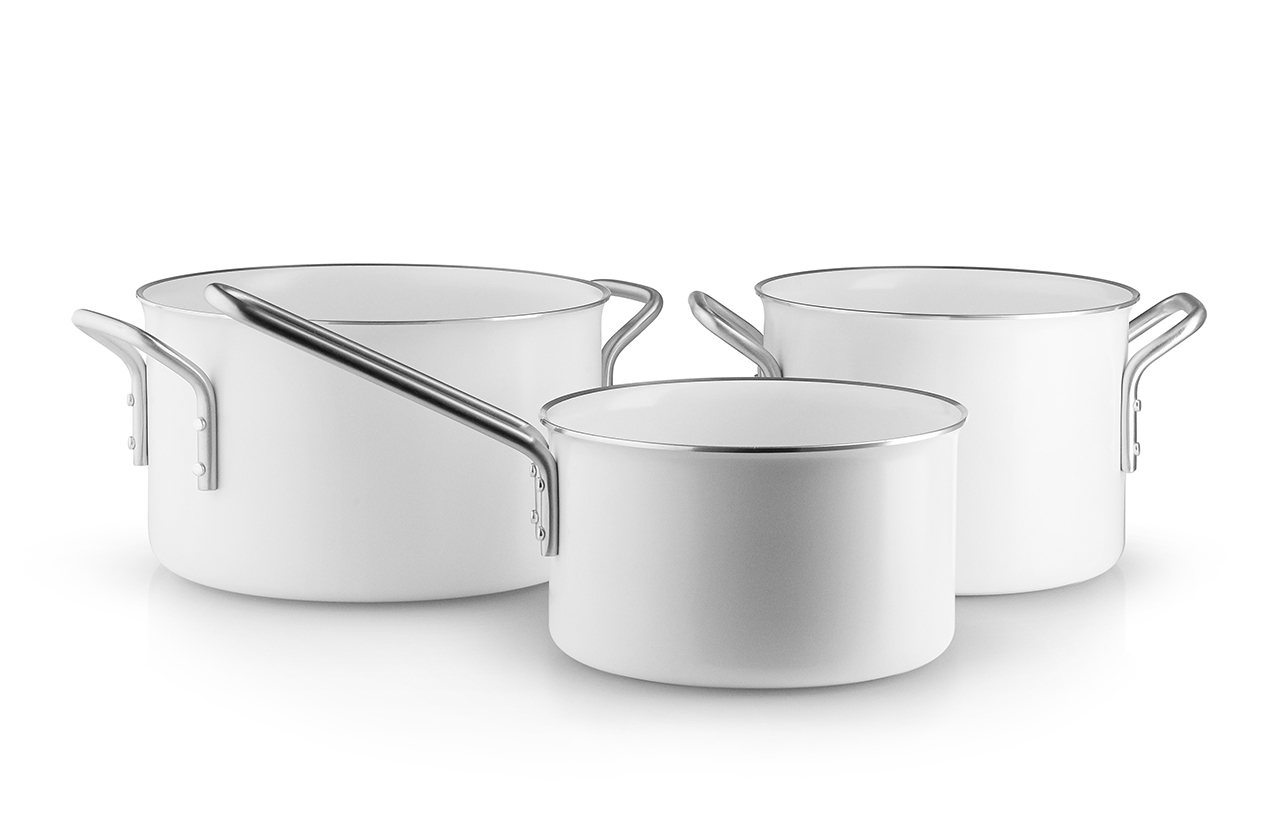WHITE LINE Pot Set