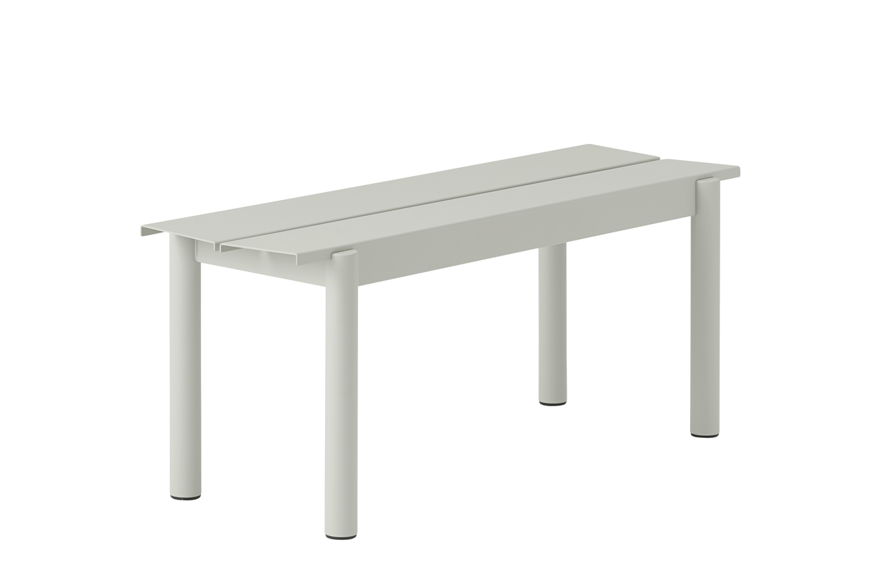 LINEAR STEEL Bench, 110 x 39cm