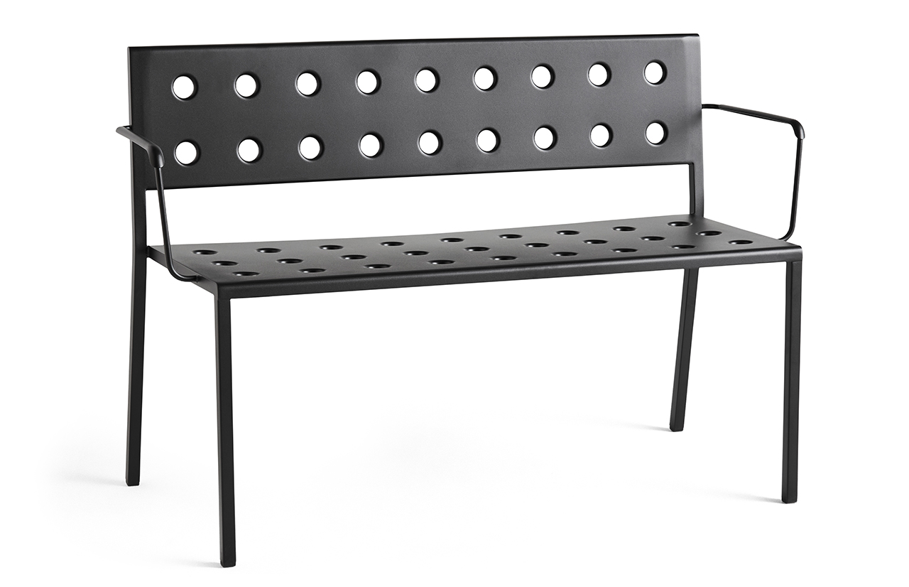 BALCONY LOUNGE Bench with Armrests