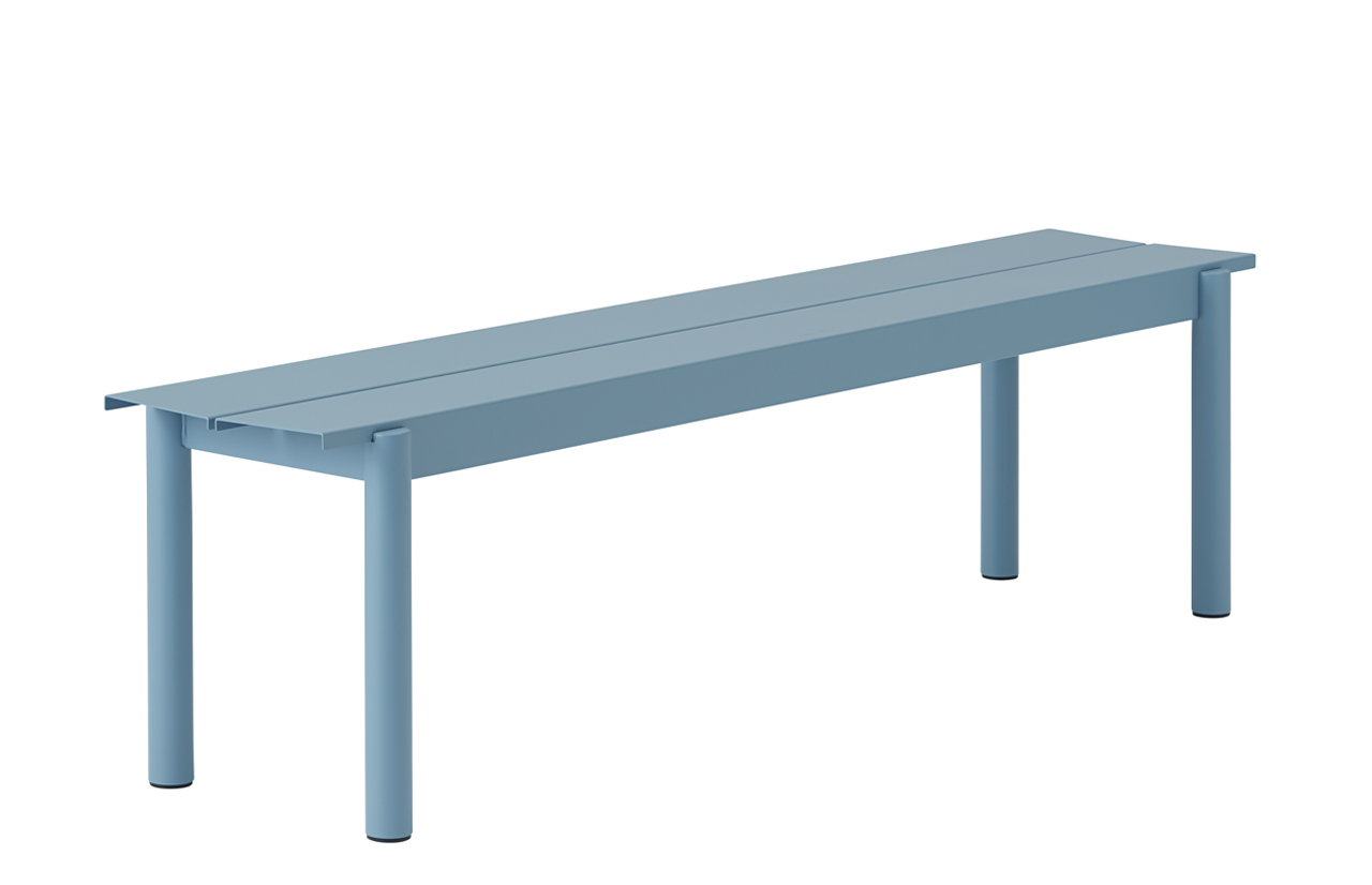 LINEAR STEEL Bench, 170 x 39cm