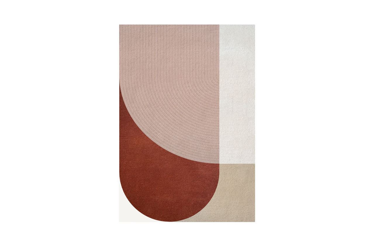 FOLLOW THE TRACE kilimas, 170 x 270 cm