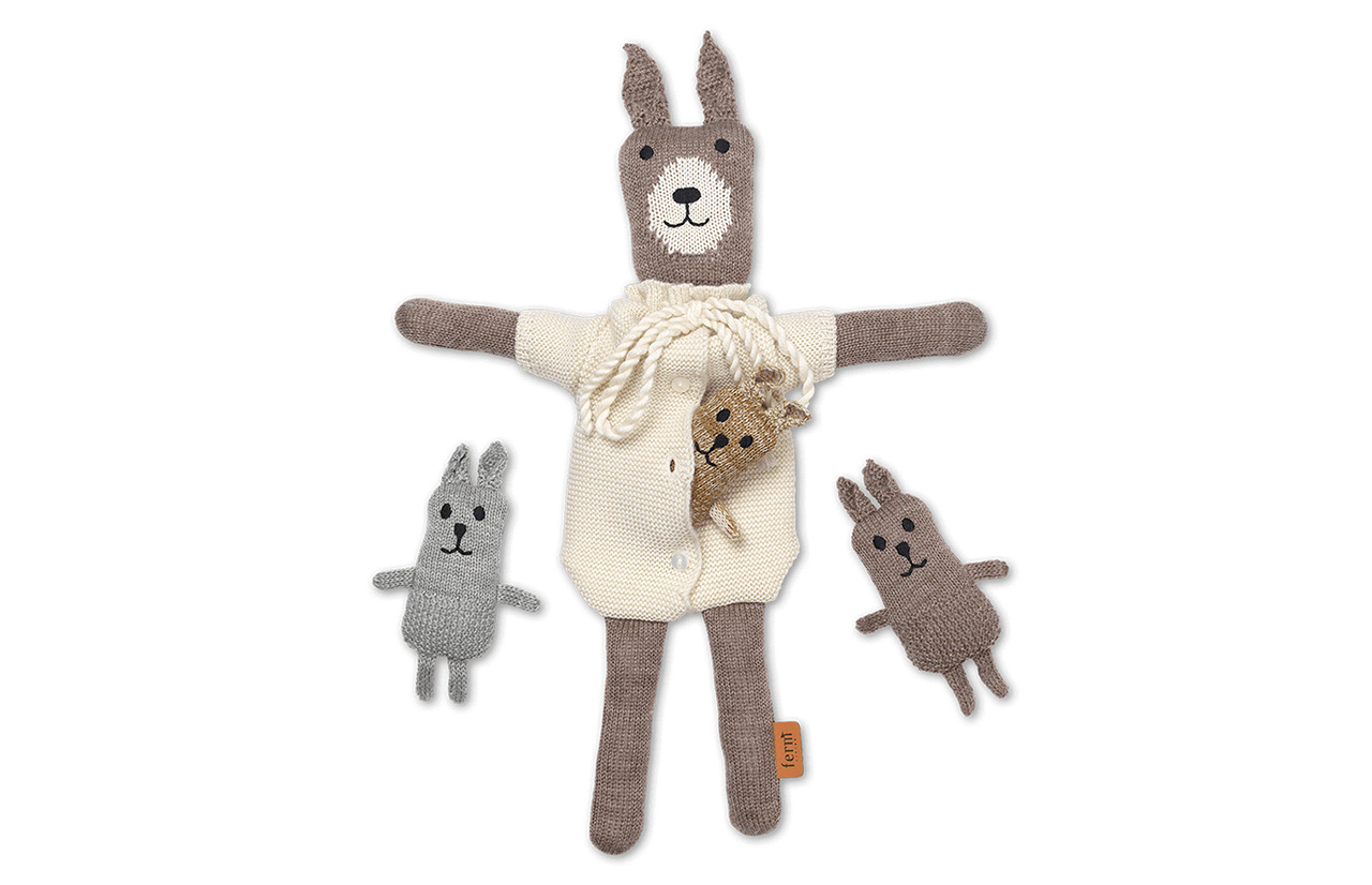 LEE MERINO Rabbit Family