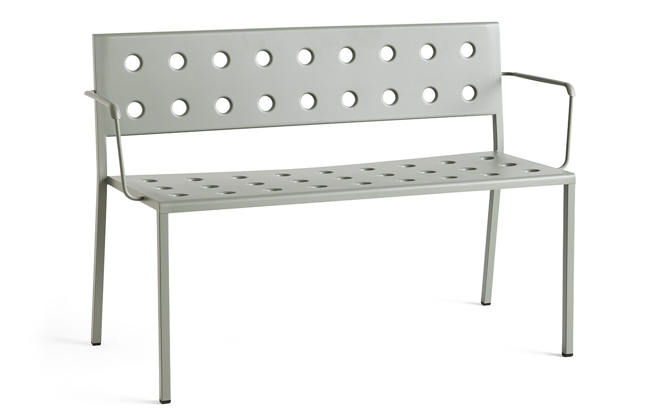 BALCONY LOUNGE Bench with Armrests