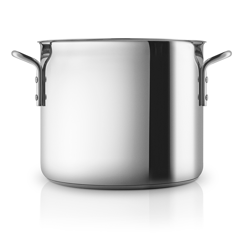 EVA TRIO STAINLESS STEEL Pot with Ceramic Coating, 4.8L