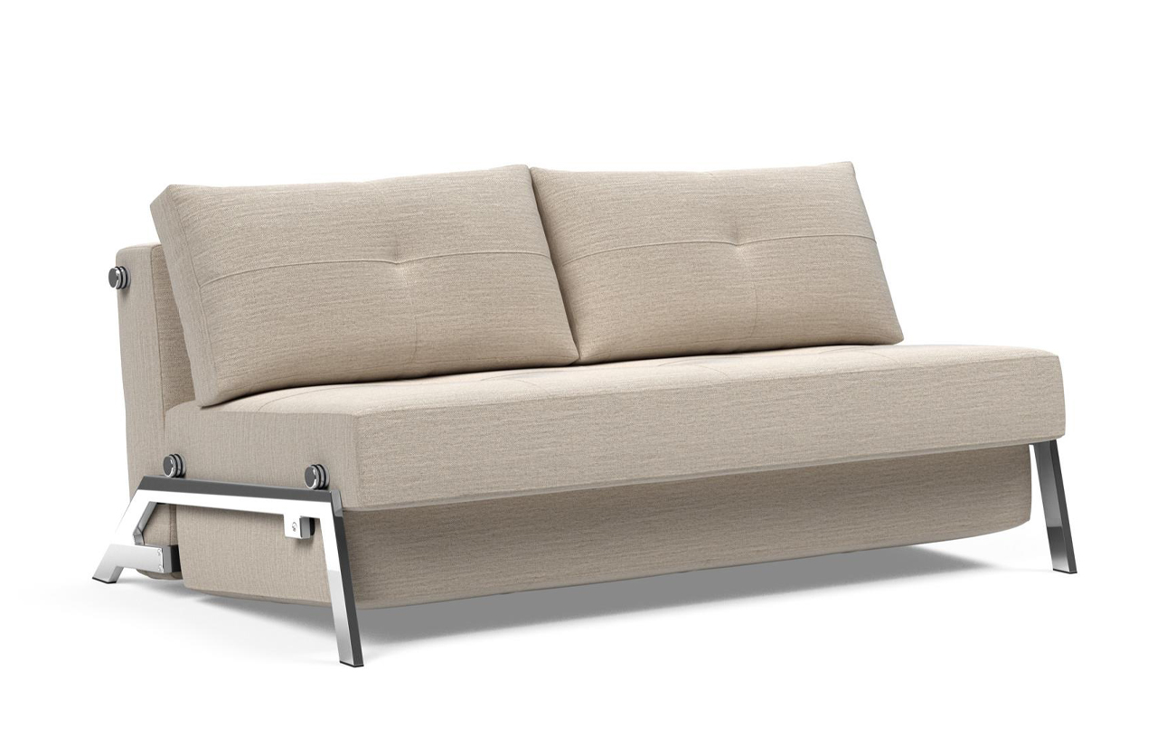 CUBED 160 CHROME Sofa-bed