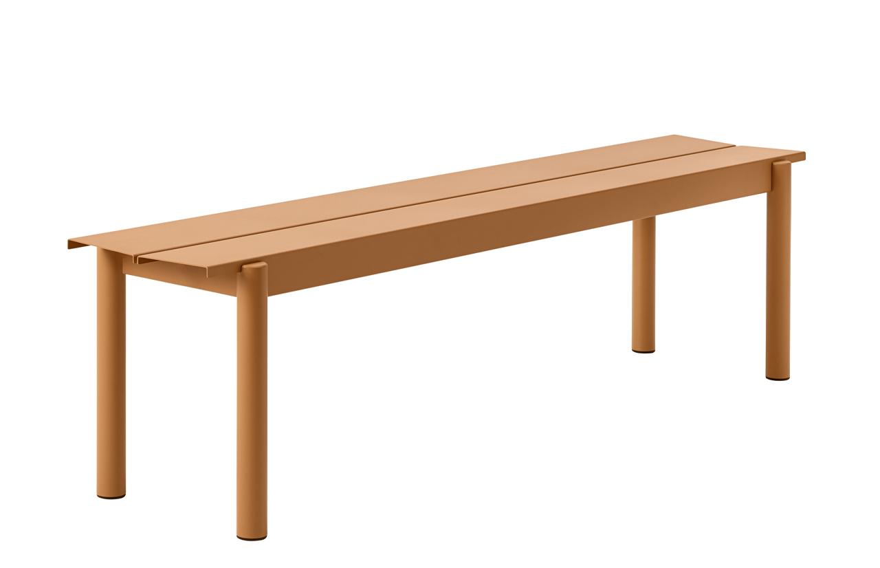 LINEAR STEEL Bench, 170 x 39cm
