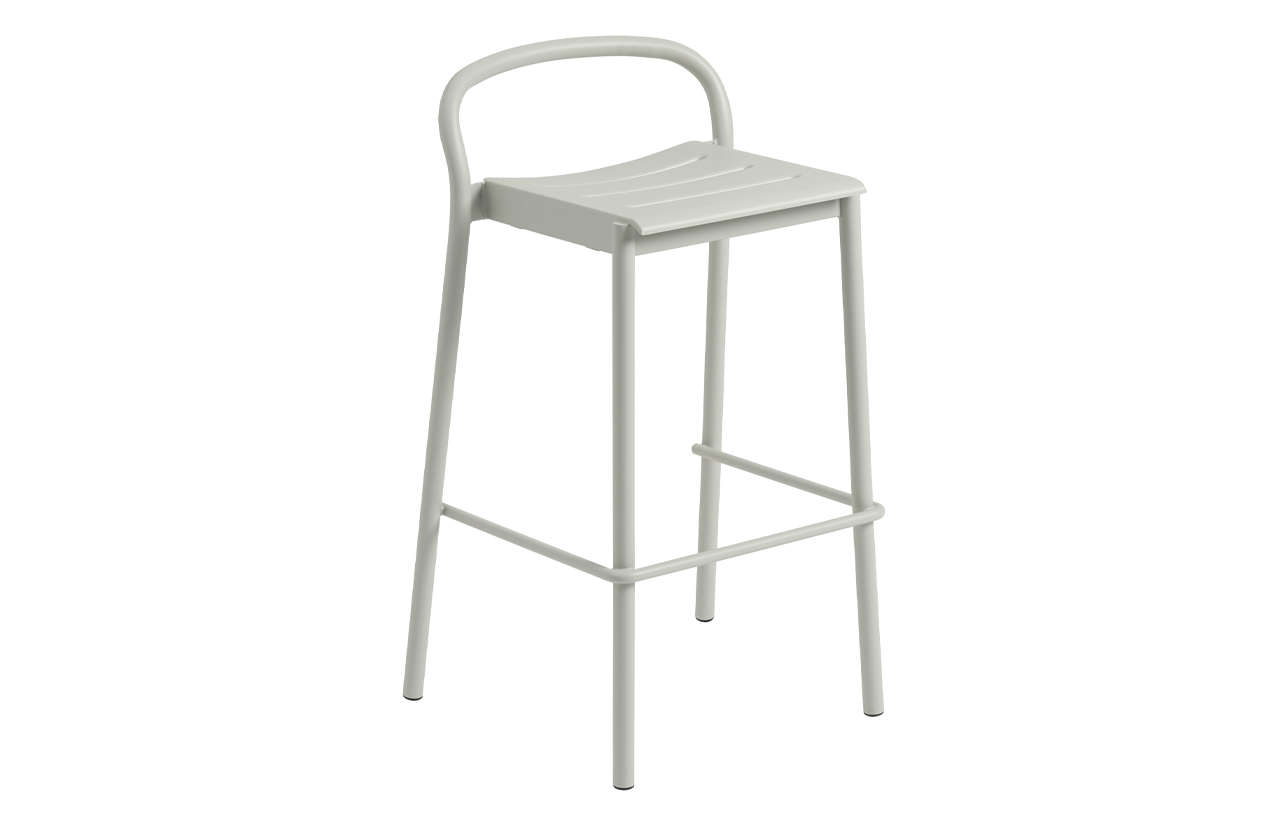 LINEAR STEEL Bar Stool