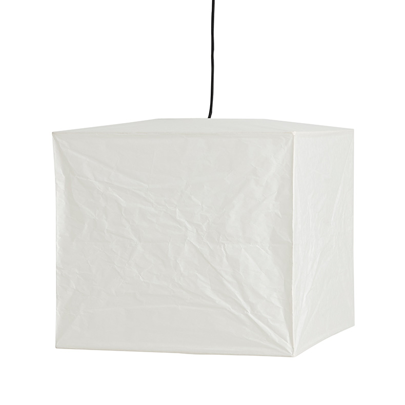 PAPER SHADE CUBE pendant lamp