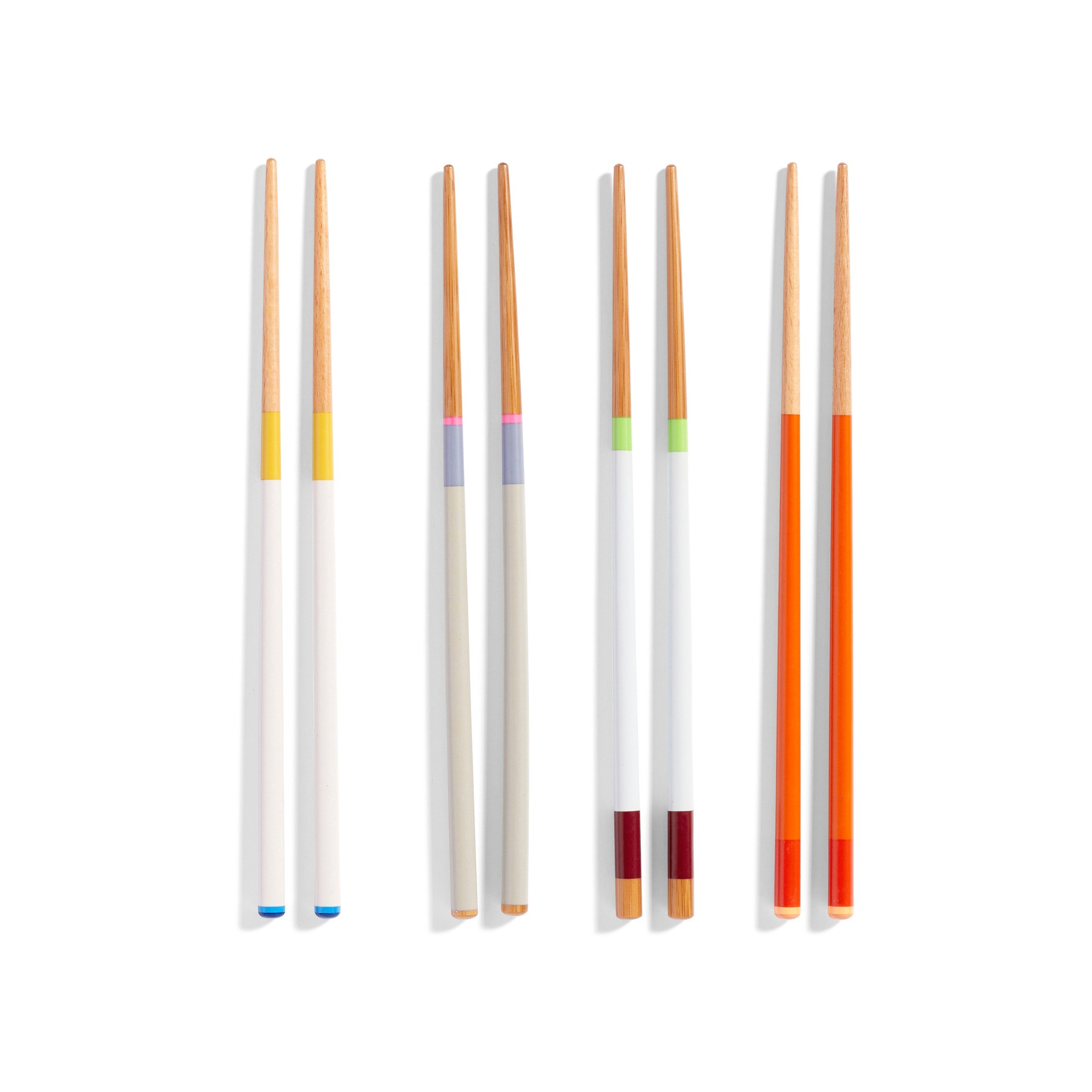 COLOUR STICKS spalvotos valgymo lazdelės, 4vnt. 