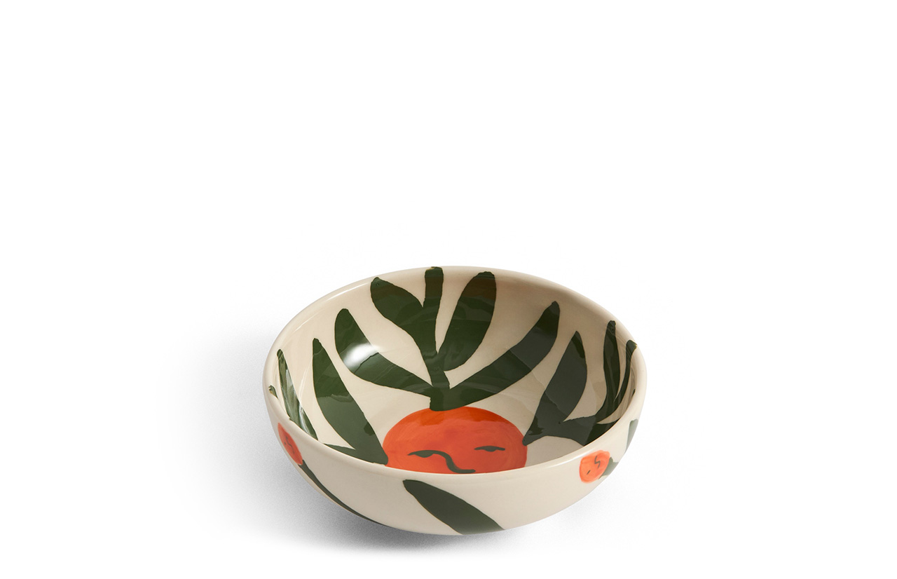 LA PITTURA bowl, Ø 12 cm, Pomelo face vine