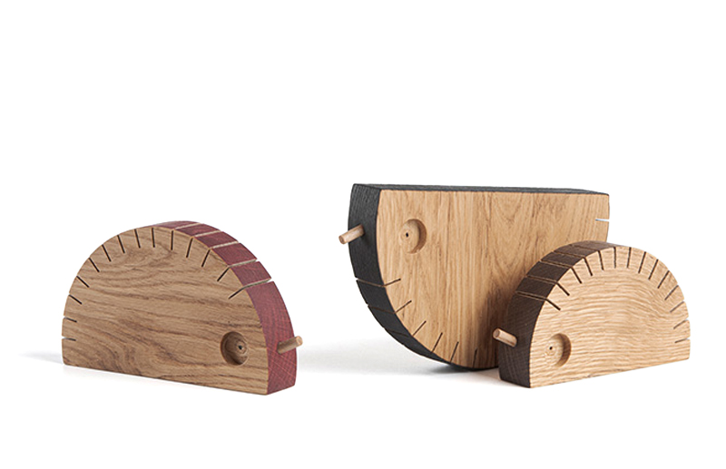 BIRDS-HEDGEHOGS Set, 3pcs.
