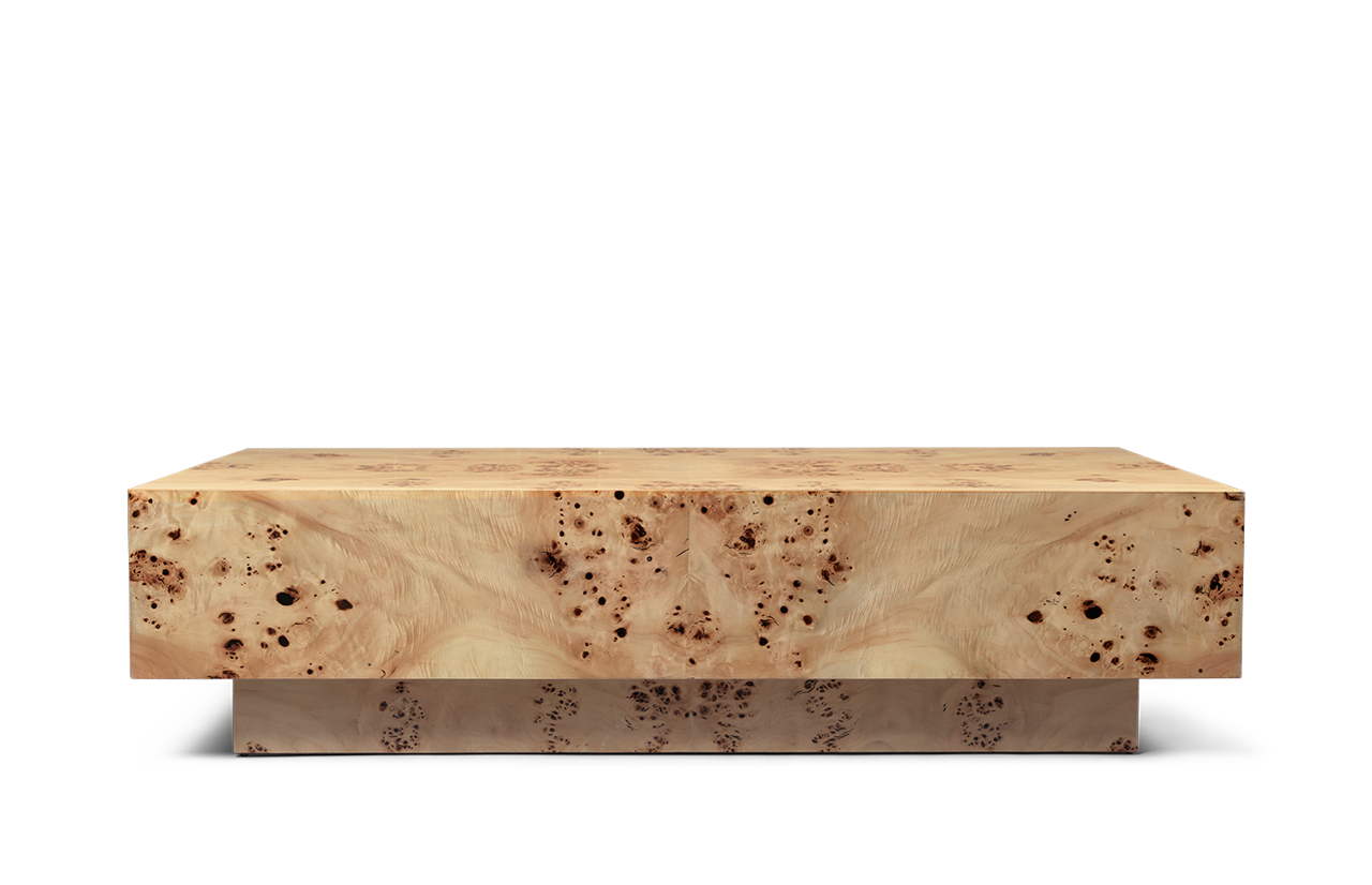 BURL side table