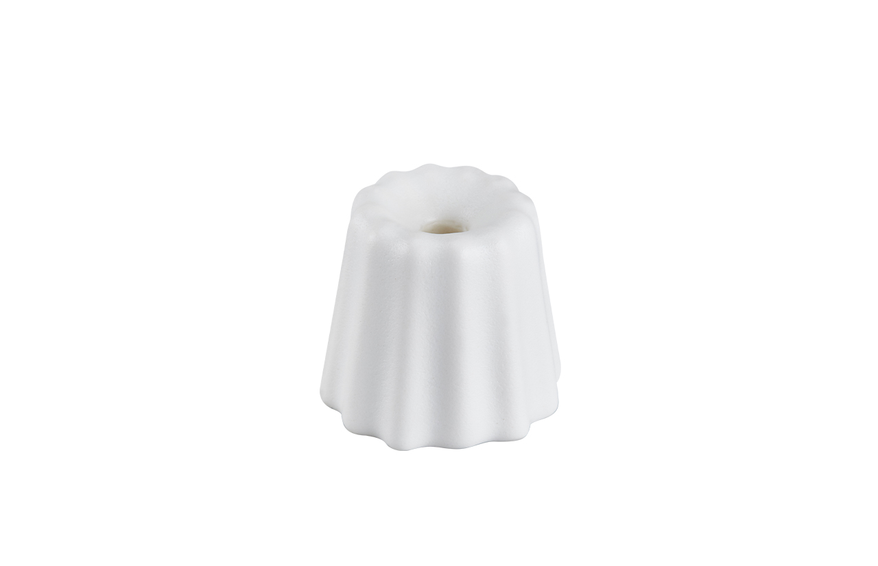 CANELE žvakidė, matinė balta, L
