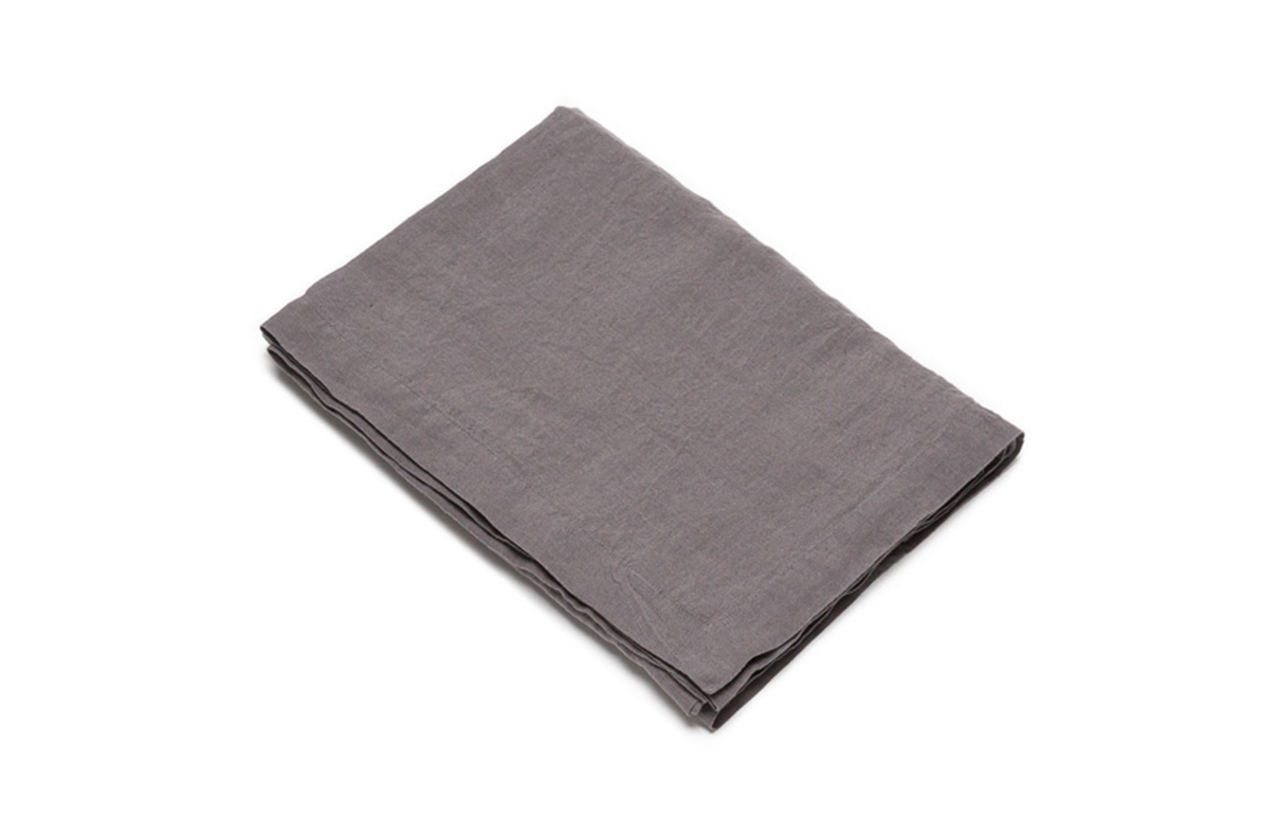 STONE WASHED tablecloth round, Ø137
