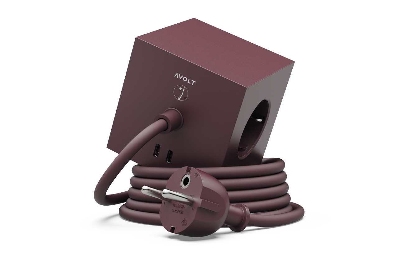 SQUARE 1 / USB-C & MAGNET - BAUHAUS ARCHIVE ilgintuvas