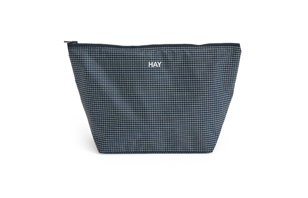 Grid Pouch – Minimalist Travel Organizer | Water-Repellent