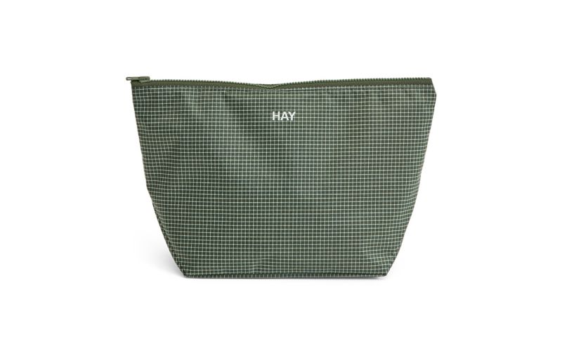 Grid Pouch – Minimalist Travel Organizer | Water-Repellent